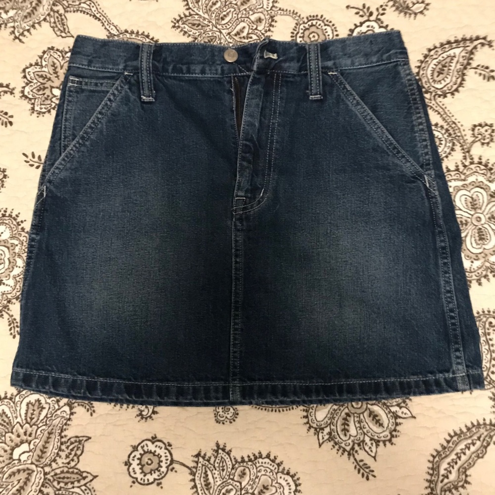 Madewell denim mini